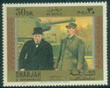 General de Gaulle and Winston Churchill