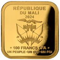 100 CFA Francs (Diamond Edition - Elephant - Ice Green Diamond)
