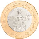 20 Pesos (500 Years of the foundation of the first town of Colima)