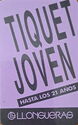 Llongueras International / Tiquet Joven
