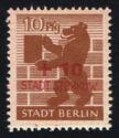 Overprint on "Berlin" edition