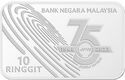10 Ringgit (75th anniversary of the Department of State Registration)