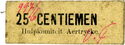25 Centimes