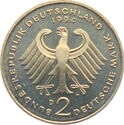 2 Mark (4th Chancellor Willy Brandt - A, D, F, G, J)