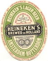 Heineken's Lager Beer