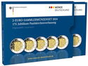 2 Euro (Proof Set Frankfurt Constitution 175 Anniversary)