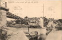 Charleville the railway bridge blows up on August 25, 1914