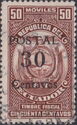 Overprinted fiscal stamp