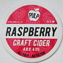 Craft cider Apple-rasberry