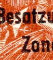 Overprint: Sowjetische Besatzungs Zone