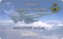 Lidkaart - Carte De Membre (F-16 MLU)