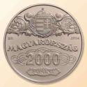 2,000 Forint (90th Anniv. of the Magyar Nemzeti Bank)