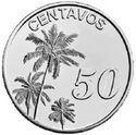 50 Centavos (Agriculture - Palm trees)