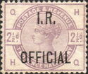 Queen Victoria (1819-1901) - Overprint - I.R. OFFICIAL