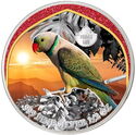 500 CFA Francs (Indian Life - Red-billed Parakeet)