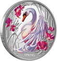 1 Dollar (Seasons - Spring Swan)