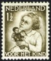 Children's Stamps - Girl with Doll