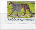 Flora and Fauna Cheetah (Acinonyx subarus) Overprint