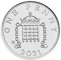 1 Penny (Portcullis, Silver - Litte One - Recycled Silver Penny Privy)