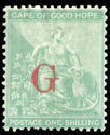 Allegory of Hope overprinted with 'G' Type 1a