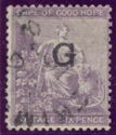 Allegory of Hope overprinted with 'G' Type 11