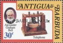 Alexander Graham Bell and Early Telephone - Overprinted
