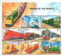 Trains of the World - Overprinted