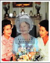 95th Birthday of Queen Elizabeth the Queen Mother - Optd
