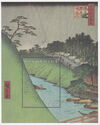 "Seidō and Kanda River from Shōhei Bridge" (detail), 1857