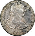 8 Reales (CAROLVS IIII. Bust of Charles III)