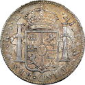 8 Reales (CAROLVS IIII. Bust of Charles III)