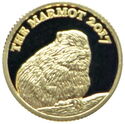 100 CFA Francs (Golden Animals - The Marmot)