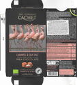 Cachet-milk chocolate caramel and sea salt 100g