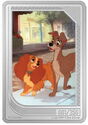 2 Dollars (Trading Coins – Disney Classics - Emerald - Lady and the Tramp)