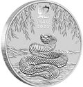 50 Cents (Lunar Series III - Year of the Snake 蛇 - Bullion 2025)