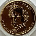 1 Dollar (14-th president Franklin Pierce 1853-1857)