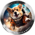 1,000 CFA Francs (AI-Nimals - Astronaut dog 2025)