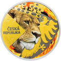 2 Dollars (Burning Czech Lion)