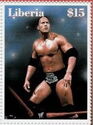 The Rock Standing on the Ring