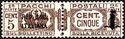 Parcel Post - R.S.I. overprint