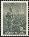 Agricultural workman - perf. 13¼x12½