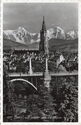 Bern. Cathedral and Alps