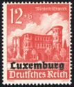 Overprint over Reich Stamp