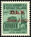 Basilica of San Lorenzo, Rome - Overprinted