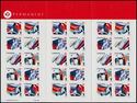 Sports of the 2010 Winter Games - Booklet of 10