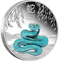 1 Dollar (Lunar Series III - Year of the Snake 蛇 - Color 2025)