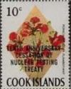 Flamboyant Poinciana - Nuclear Test Ban Overprint