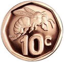10 Cents (SUID-AFRIKAA - Afrikaans, AFRIKA TSHIPEMBE - Tshivenda)