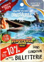 Le plus aquatique des parcs a DINOSAURES animés