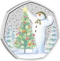 50 Pence (The Snowman™ Color)